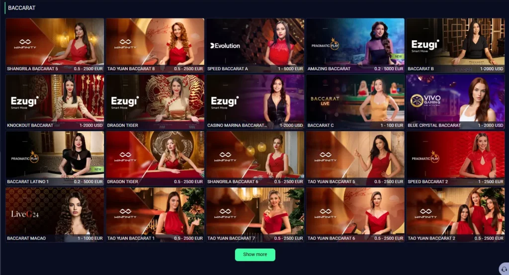 Live Baccarat